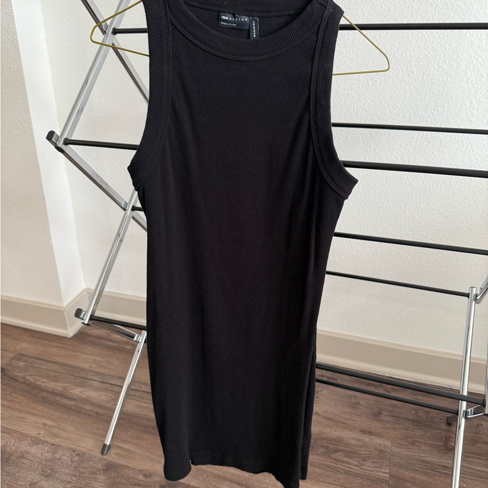 H&M Black Ribbed Tank Top